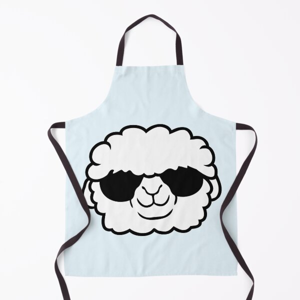 Item preview, Sheep Sunglasses Cool Party Lamb Cute Head Face designed and sold by shirt-o-mat.