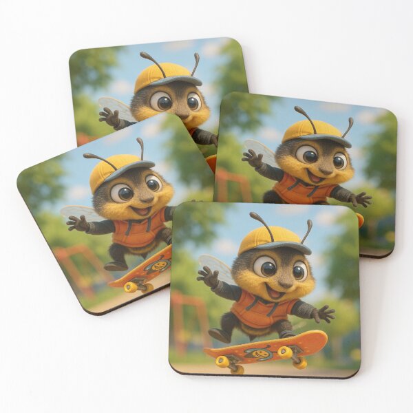 Item preview, Skater Furrow Bee designed and sold by Sillytoe.