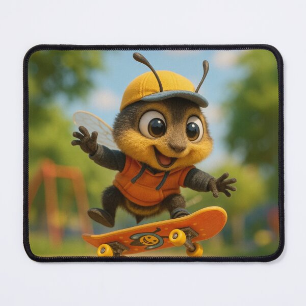 Item preview, Skater Furrow Bee designed and sold by Sillytoe.