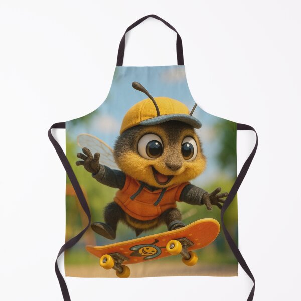 Item preview, Skater Furrow Bee designed and sold by Sillytoe.