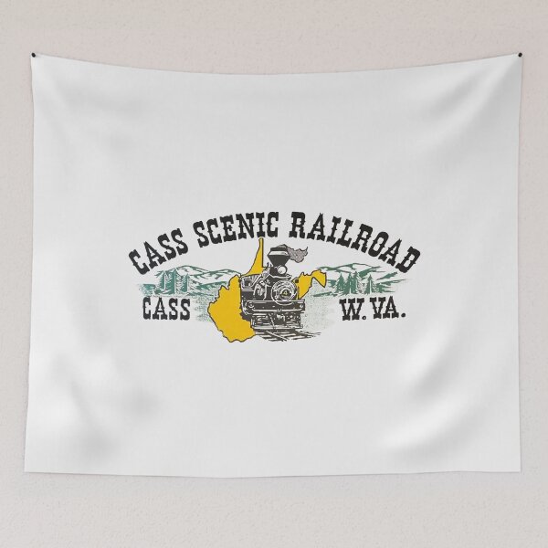 Item preview, Vintage Cass Scenic Railroad - Cass, West Virginia designed and sold by QuayTradingCo.