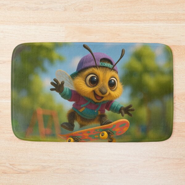 Item preview, Skater Hairy-Footed Flower Bee  designed and sold by Sillytoe.