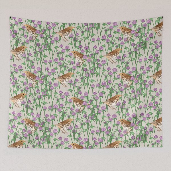 Item preview, Vermont State Flower and Bird designed and sold by WingsandPetals.