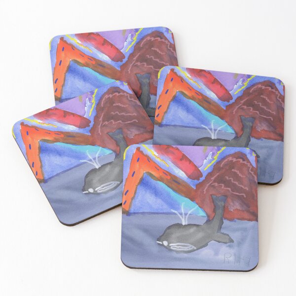 Item preview, Talia the Whale Watercolor Art designed and sold by Rita Winkler.