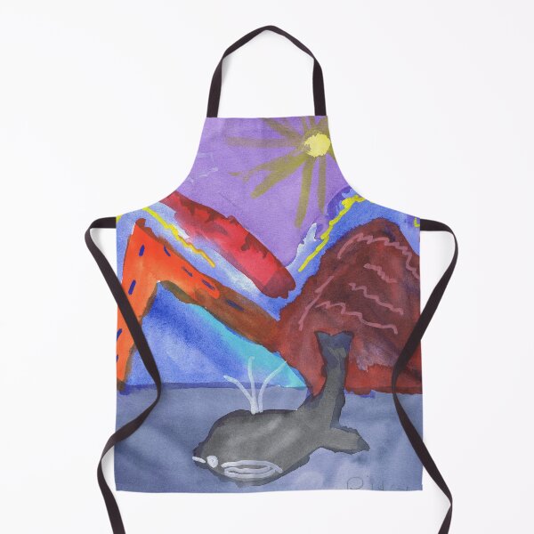 Item preview, Talia the Whale Watercolor Art designed and sold by Rita Winkler.