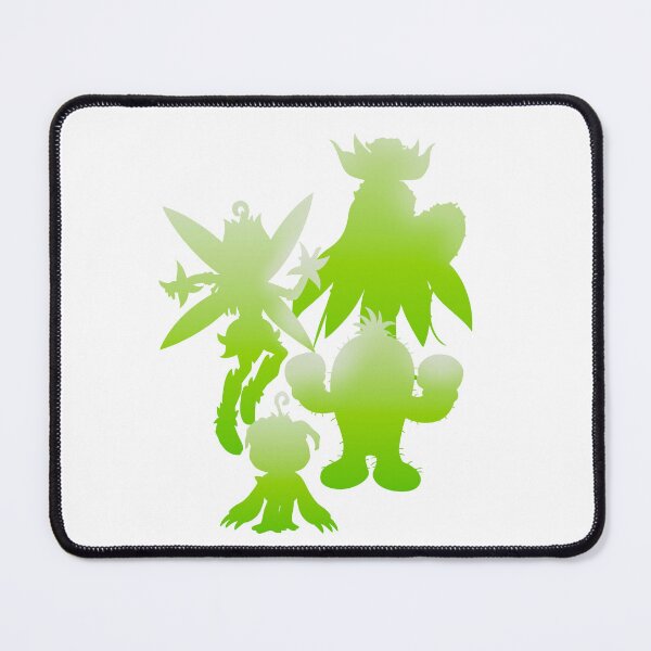 Item preview, Palmon Digimon Evolution Silhouette Green designed and sold by AnimeDesigns12.