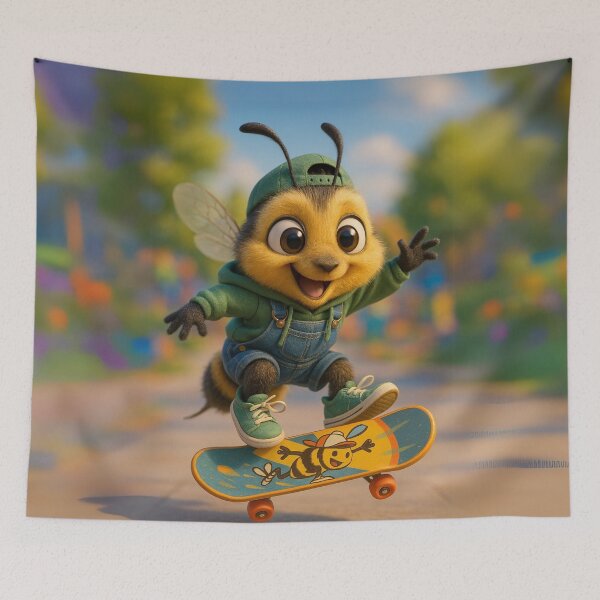 Item preview, Skater Ivy Bee designed and sold by Sillytoe.