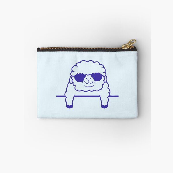Item preview, Happy Sheep Behind Fence Wall Cool Cute Sunglasses designed and sold by shirt-o-mat.