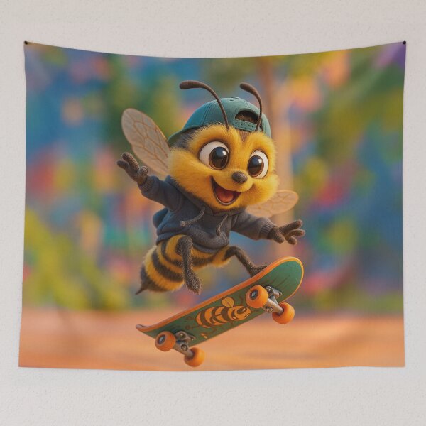 Item preview, Skater Leafcutter Bee designed and sold by Sillytoe.