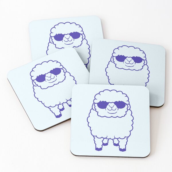 Item preview, Sheep Sunglasses Party Lamb Cute Cool Farm Animal designed and sold by shirt-o-mat.