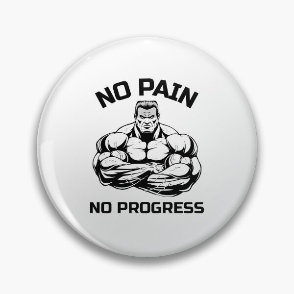 Item preview, No Pain No Progress Gym Motivation designed and sold by Superiors-s.