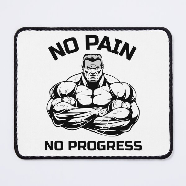Item preview, No Pain No Progress Gym Motivation designed and sold by Superiors-s.