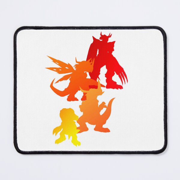 Item preview, Augumon Digimon Evolution Silhouette designed and sold by AnimeDesigns12.
