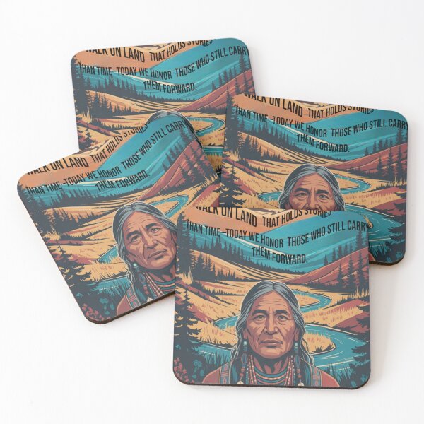 Item preview, Indigenous Wisdom – Honor the Land, Honor the People - National Indigenous Peoples Day designed and sold by InspiredCreatives.