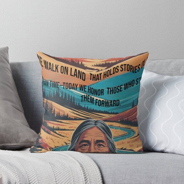 Item preview, Indigenous Wisdom – Honor the Land, Honor the People - National Indigenous Peoples Day designed and sold by InspiredCreatives.