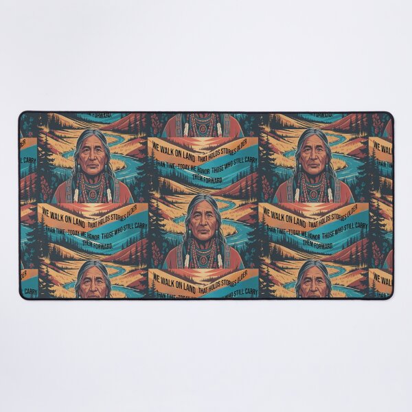 Item preview, Indigenous Wisdom – Honor the Land, Honor the People - National Indigenous Peoples Day designed and sold by InspiredCreatives.