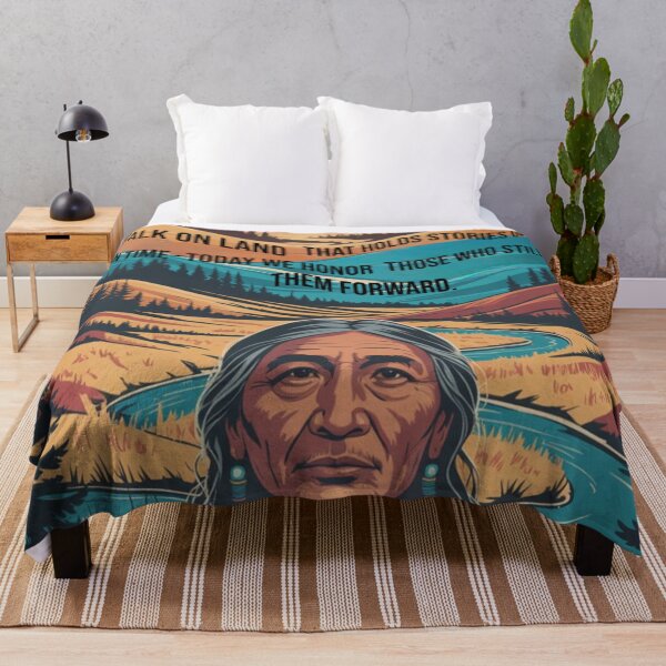 Item preview, Indigenous Wisdom – Honor the Land, Honor the People - National Indigenous Peoples Day designed and sold by InspiredCreatives.