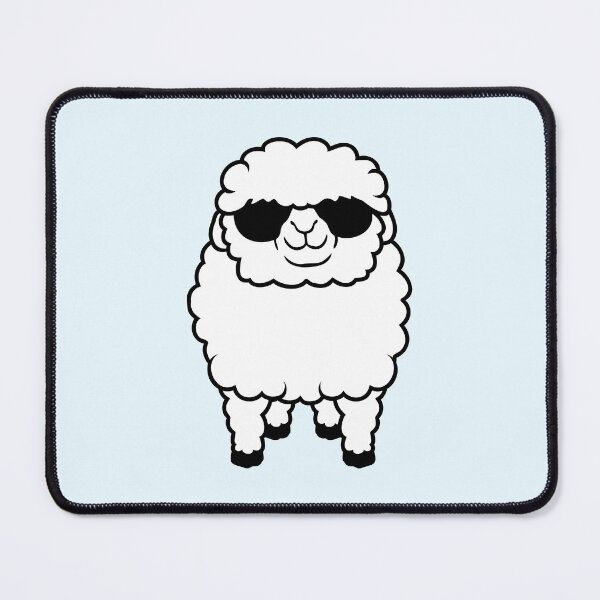 Item preview, Sheep Sunglasses Party Lamb Cute Cool Farm Animal designed and sold by shirt-o-mat.