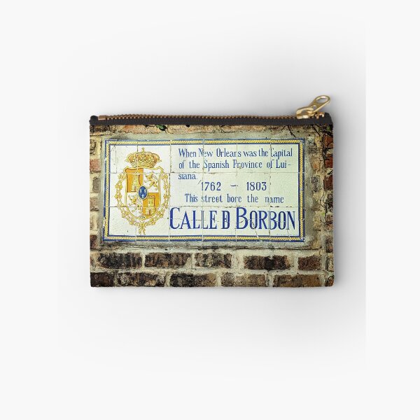 Item preview, Calle D Borbon historical marker in the French Quarter of New Orleans designed and sold by irishmurr.
