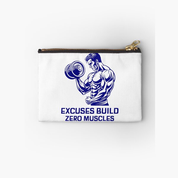 Item preview, Excuses Build Zero Muscles – Gym Discipline Motivation Quote designed and sold by Superiors-s.