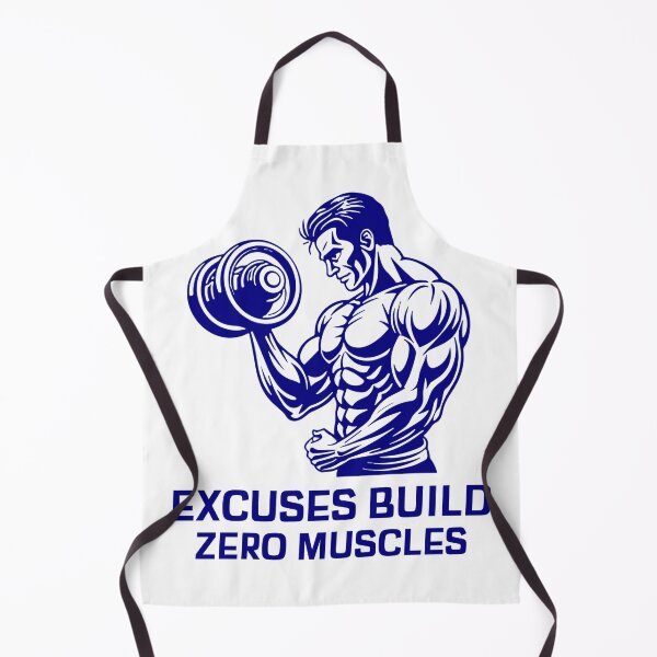 Item preview, Excuses Build Zero Muscles – Gym Discipline Motivation Quote designed and sold by Superiors-s.
