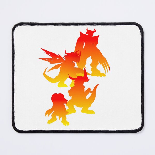 Item preview, Augumon Digimon Evolution Silhouette designed and sold by AnimeDesigns12.