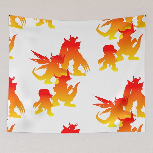 Item preview, Augumon Digimon Evolution Silhouette designed and sold by AnimeDesigns12.