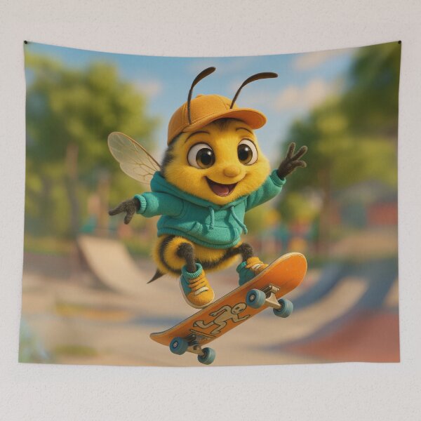 Item preview, Skater Squash Bee designed and sold by Sillytoe.