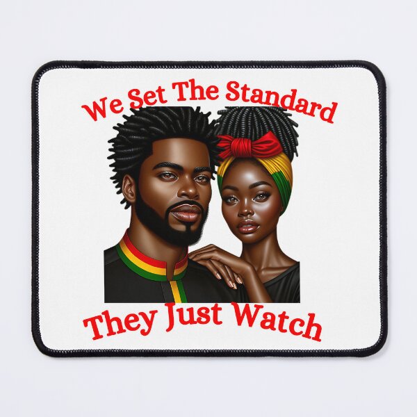 Item preview, Juneteenth Shirt, They Not Like Us We Set The Standard Tee designed and sold by MindfullyCreated.