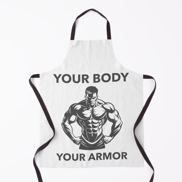 Item preview, Your Body Your Armor – Gym Discipline Quote designed and sold by Superiors-s.