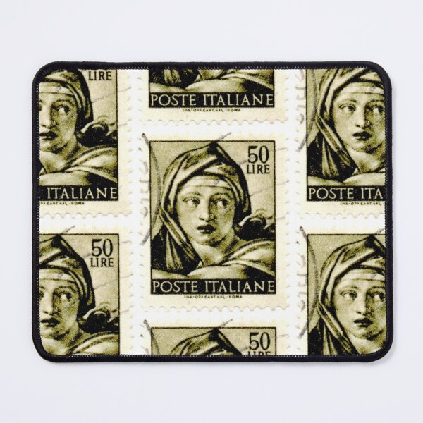 Item preview, Italy Michelangelo Stamp 1961 designed and sold by BlueSpecsStudio.