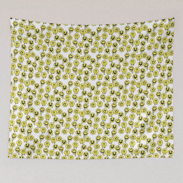 Item preview, Melting Moods: Drippy Smiley Pattern designed and sold by KatelynMitalski.