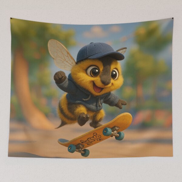 Item preview, Skater Wool Carder Bee designed and sold by Sillytoe.