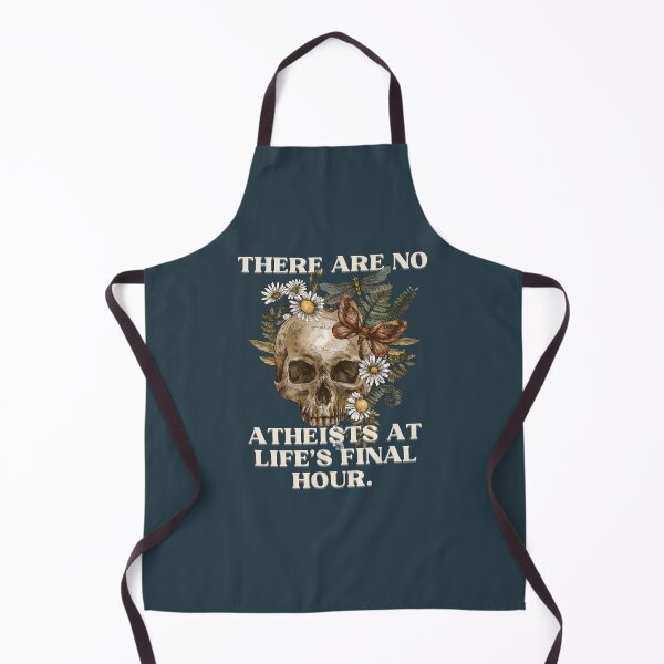 Item preview, No Atheist At Life's Final Hour Vintage Botanical Floral designed and sold by Neeshki.