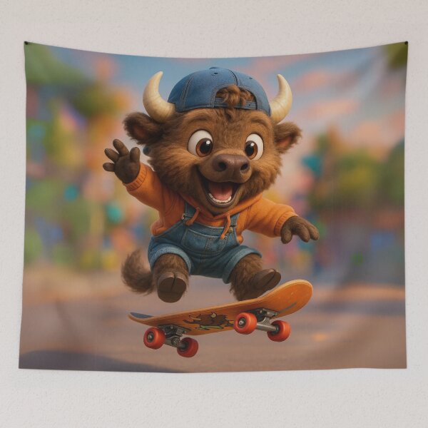 Item preview, Skater Beefalo designed and sold by Sillytoe.