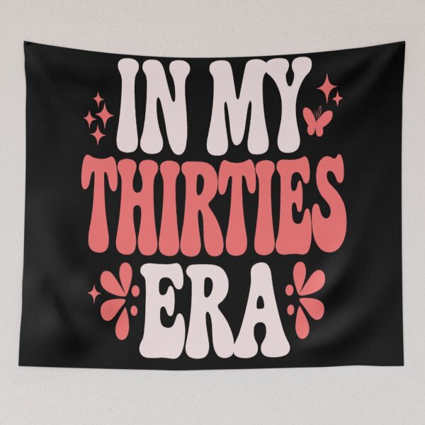 Item preview, 30th Birthday In My Thirties Era  designed and sold by KitonicTees.
