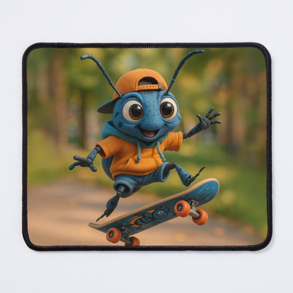 Item preview, Skater Asian Longhorn Beetle designed and sold by Sillytoe.