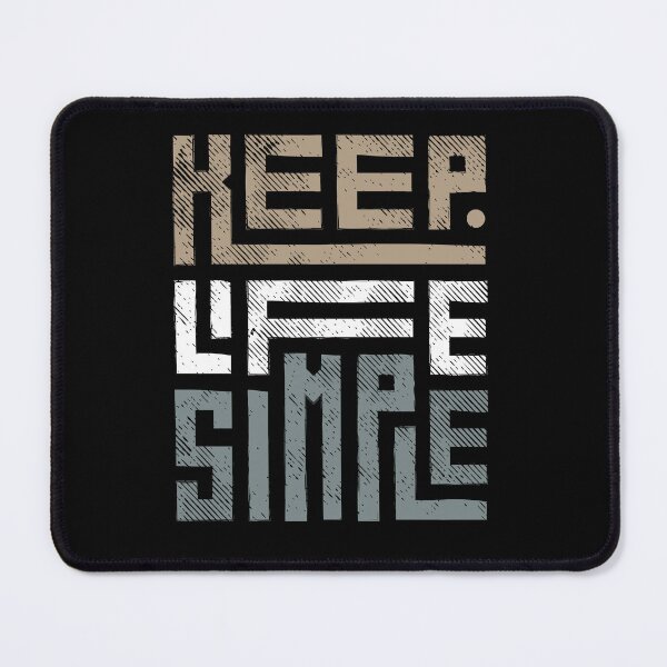 Item preview, Keep Life Simple designed and sold by DivideAConquer-.