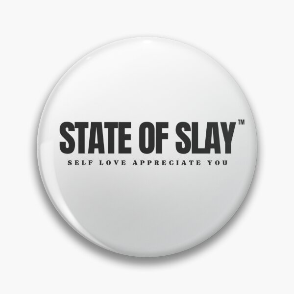 Item preview, Logotipo negro de State Of Slay™ designed and sold by stateofslay™.