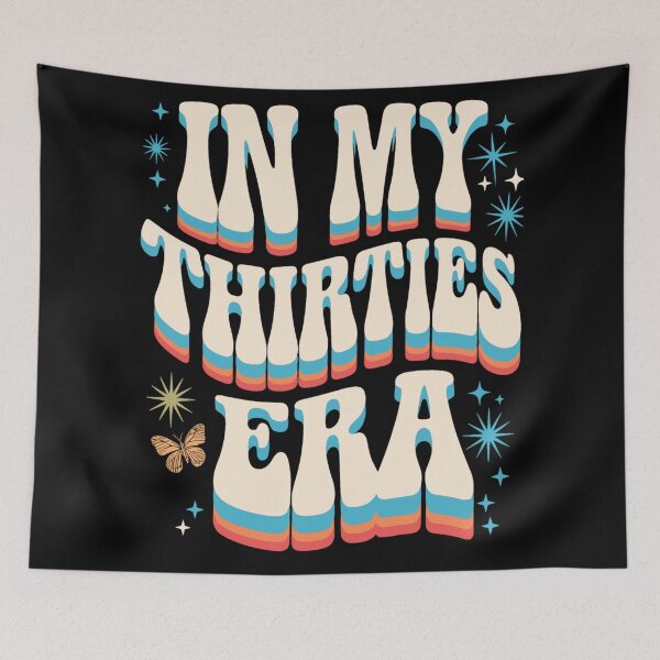 Item preview, 30th Birthday In My Thirties Era  designed and sold by KitonicTees.