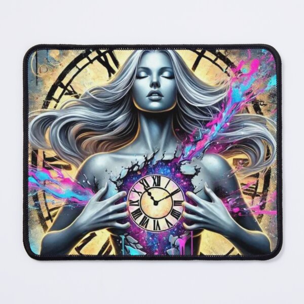 Item preview, Time Bleeds Through a Cosmic Heart designed and sold by Chaos Kitten Emporium.
