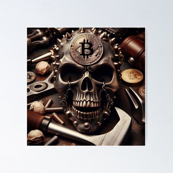 Anon skull Poster