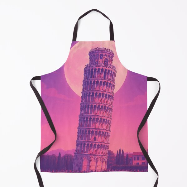 Item preview, Pisa Tower Moon Fantasy Aesthetic designed and sold by Patternicity.