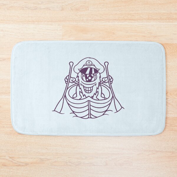 Item preview, Naughty Evil Monster Paddles Captain Funny Cute designed and sold by shirt-o-mat.