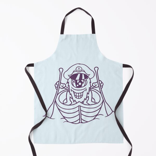 Item preview, Naughty Evil Monster Paddles Captain Funny Cute designed and sold by shirt-o-mat.