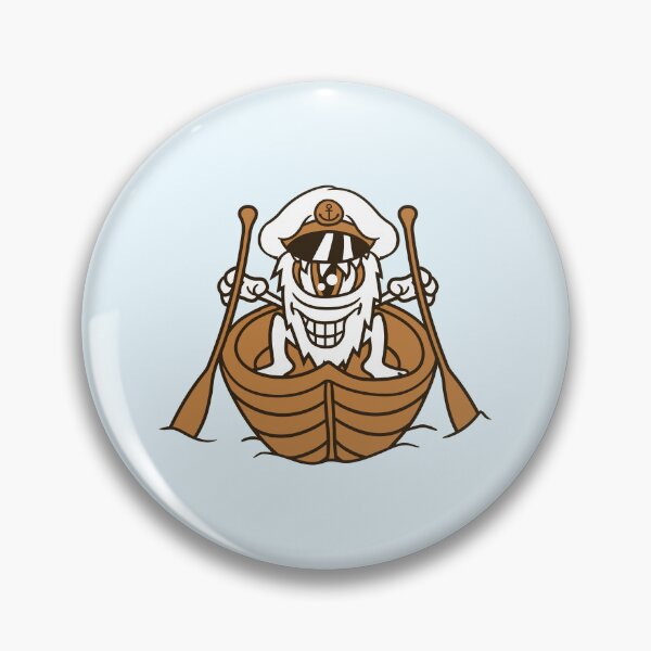 Item preview, Naughty Evil Monster Paddles Captain Funny Cute designed and sold by shirt-o-mat.