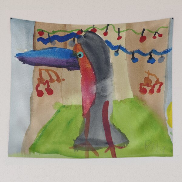 Item preview, Toucan in a Sukkah designed and sold by Rita Winkler.