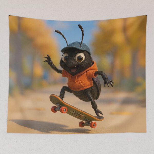 Item preview, Skater Carrion Beetle designed and sold by Sillytoe.
