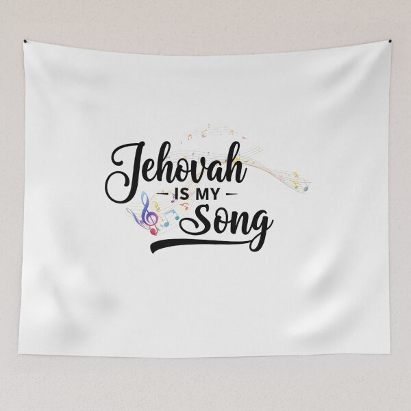Item preview, Jehovah Is My Song Musical Notes designed and sold by Faithloveshop.
