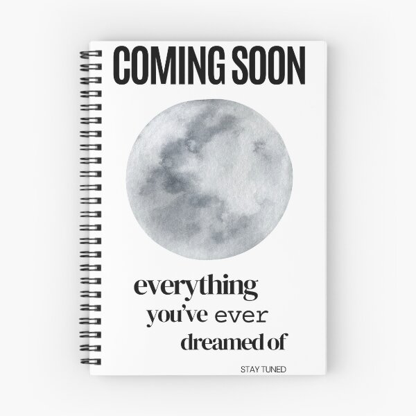 Item preview, Coming Soon Positivity Affirmation Quote Design in White designed and sold by nikifora.